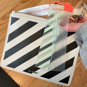 OFF-WHITE double pouch